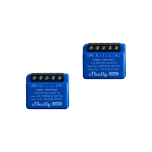 Shelly 1 Mini Gen3 x2