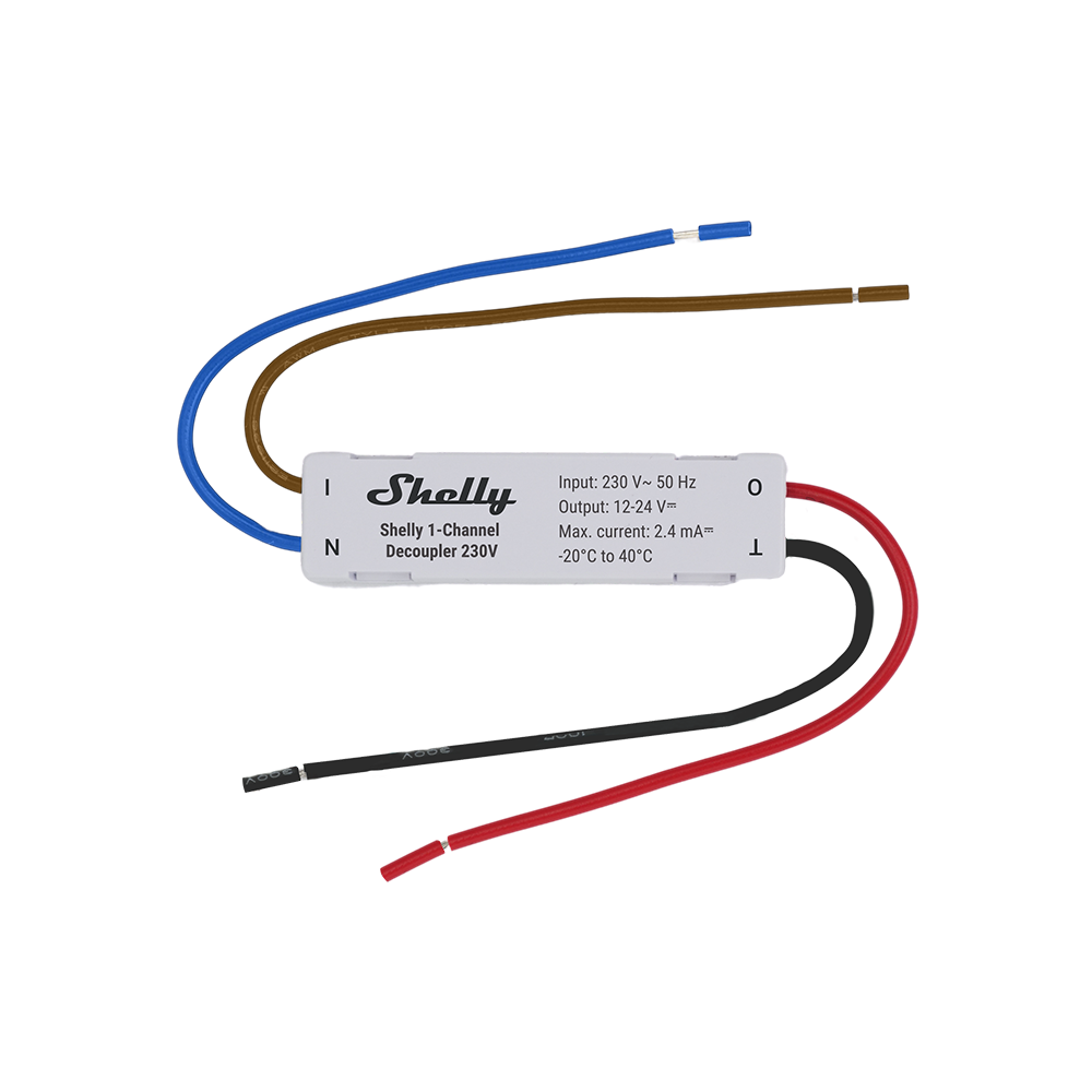 Shelly 1-Channel Decoupler 230V - Image 3