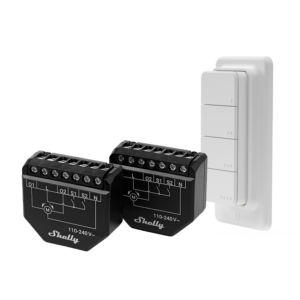 Shelly Shutter x2 + BLU RC Button 4 Pack