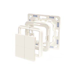 Shelly BLU WS4 + Busch-Jaeger Adapter