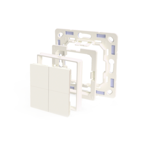 Shelly BLU WS4 + Legrand/Shelly Adapter