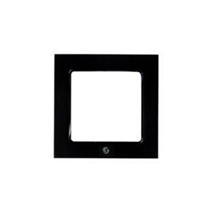 Shelly Frame for Wall Switch Black