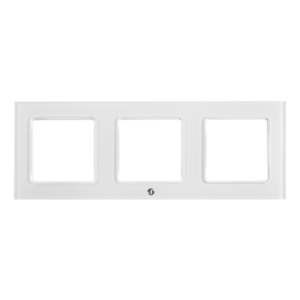 Shelly Frame for Wall Switch White x3