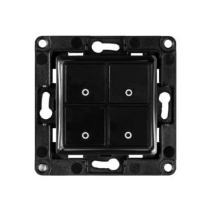 Shelly Wall Switch with 4 Buttons Black