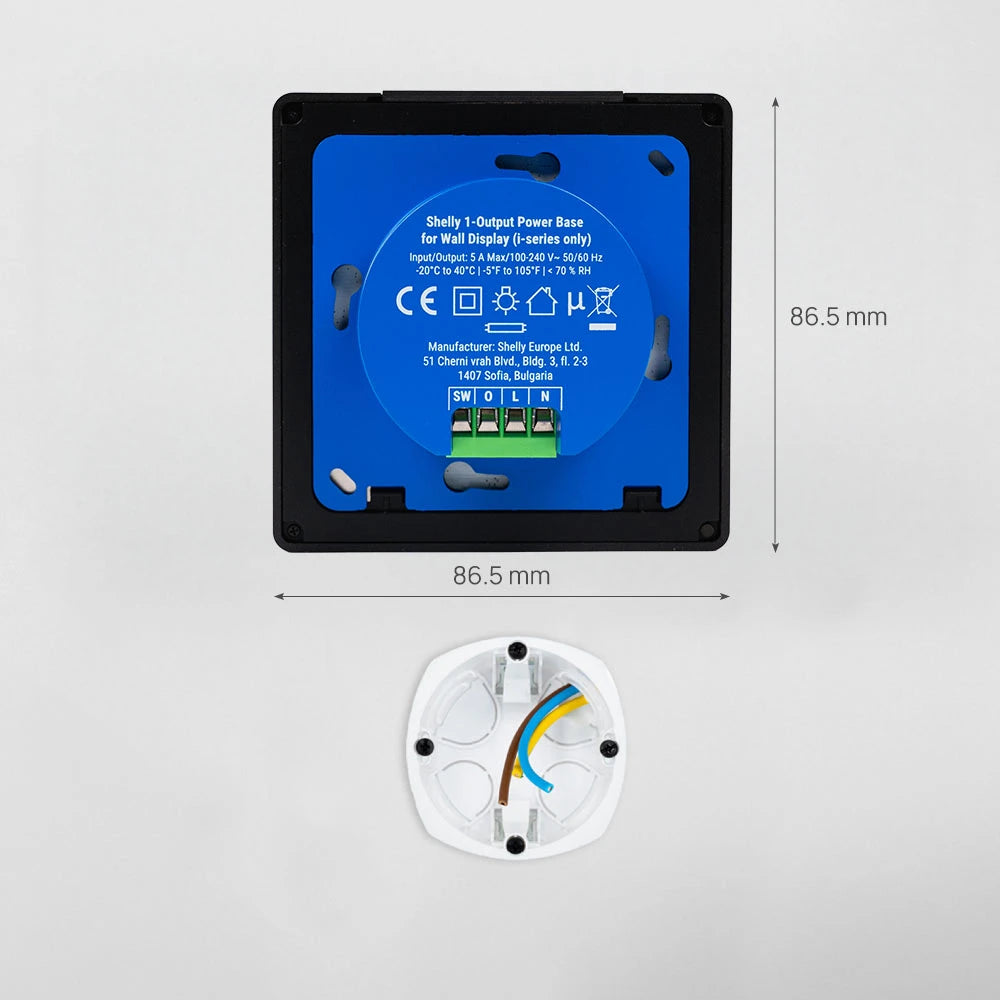 Shelly Wall Display X1i Black - Image 4